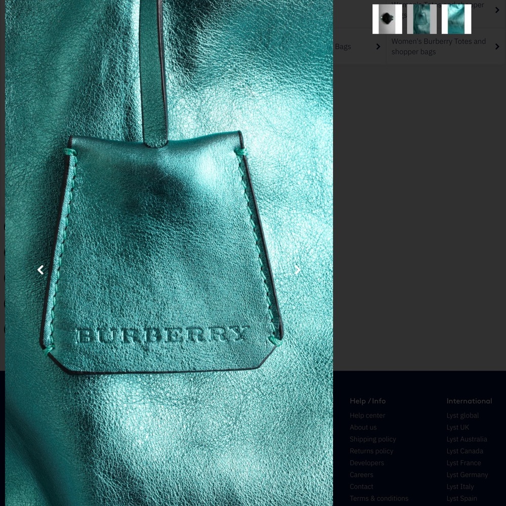 Burberry Prorsum medium shopper tote - Picture 2 of 6